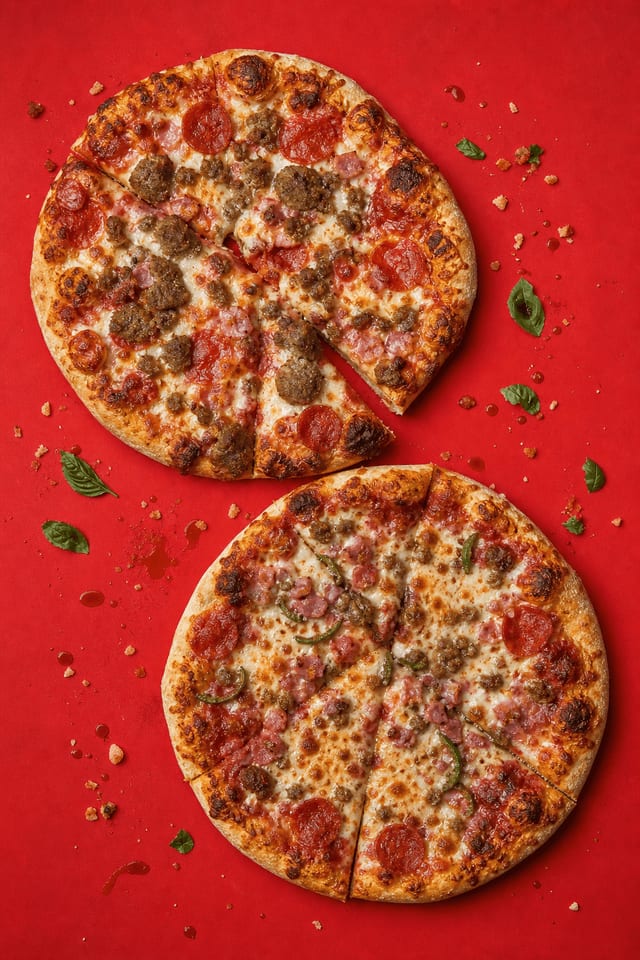 Meat Lovers' Pizza.